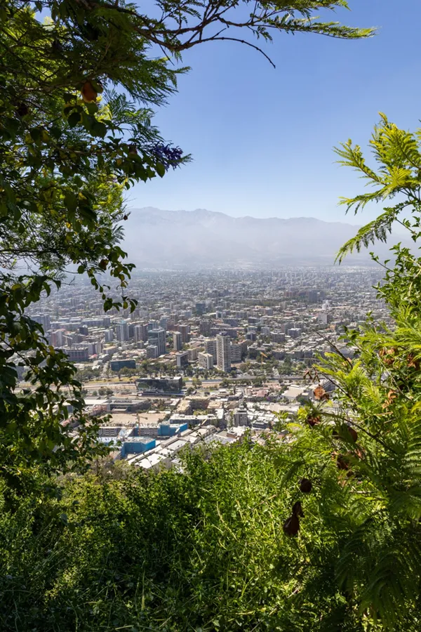 The view from Cerro San Cristobal